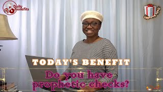 Do you have prophetic checks?