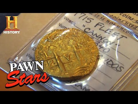 Pawn Stars: TREASURE UNCOVERED! 1715 Spanish Gold Worth a Fortune (Season 2) | History