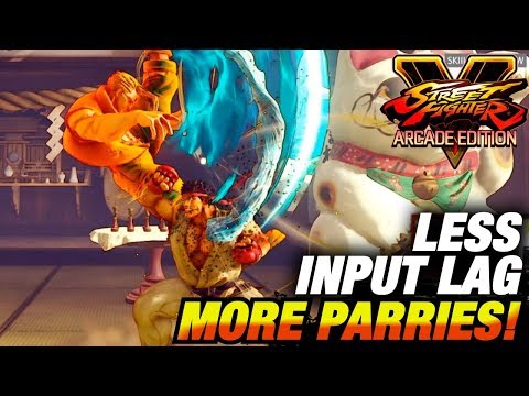 SFV AE * Less Input LAG, More PARRIES! / Ryu Highlights