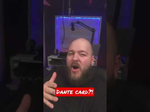 I just buy a Dante Card