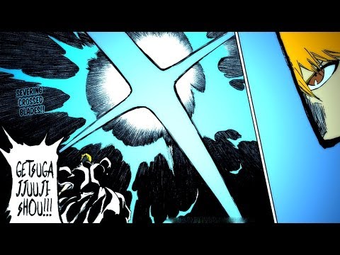 Bleach 583 Manga Chapter Review - Ichigo's Holy Power the Getsuga Jujishou ブリーチ