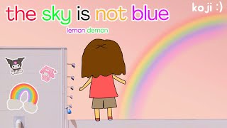 the sky is not blue — lemon demon 💙☁️ | edit/animated music video ☆