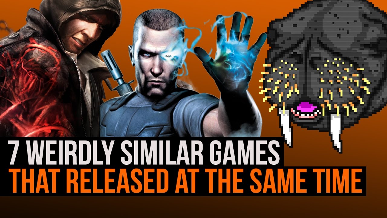 7 weirdly similar games that released at the same time - YouTube