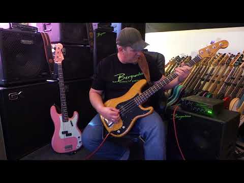 Vintage P Bass -Nordstrand NP4 pickups, Bergantino rig - Andy Irvine