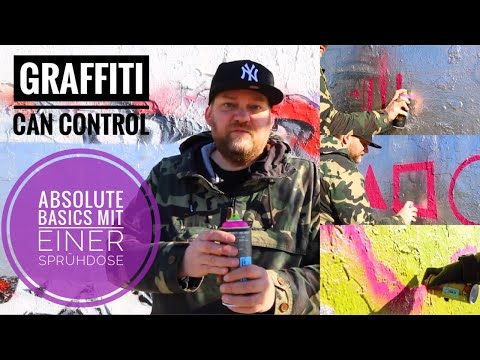 Graffiti - Can Control - Absolute Basics mit einer Sprühdose - Graffiti Coach