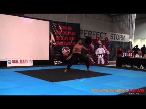 Chad Cannon Adult Black Belt Forms Grand Championship at Texas State Championships 2013