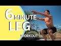 6 Minute Leg Workout I Tom Daley