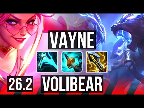 VAYNE vs VOLIBEAR (TOP) | JP Challenger | 26.2