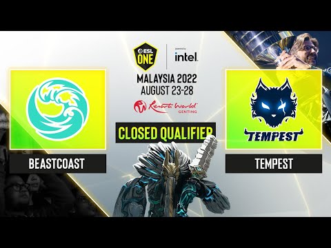 Dota2 - beastcoast vs Tempest - Game 2 - ESL One Malaysia 2022 SA: Closed Qualifier