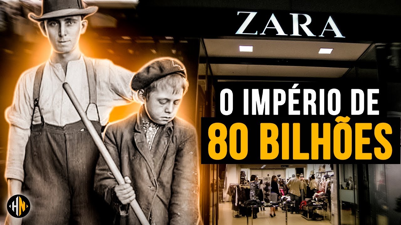 Como o Filho de um Pobre Ferreiro Criou a ZARA | História da ZARA