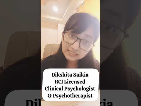 Dikshita Saikia | RCI Licensed Clinical Psychologist | Psychotherapist