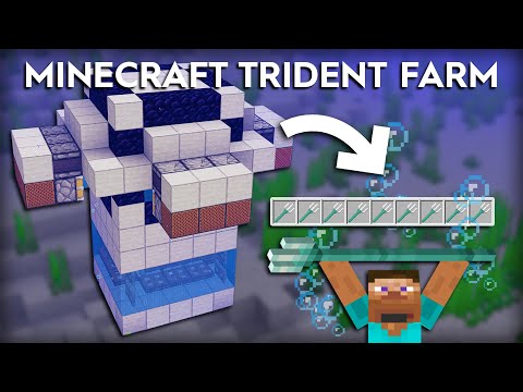Minecraft Easy Drowned/Trident Farm