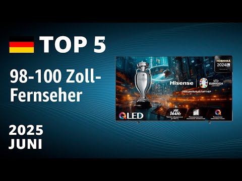 TOP—5. Beste 98-100 Zoll-Fernseher. Test & Vergleich Juni 2025