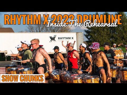 Inside The Rehearsal: Rhythm x 2023 Drumline - | WGI Finals Week |