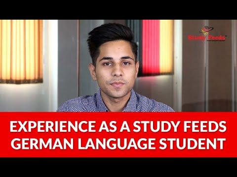 SHIVAM TYAGI | EXPERIENCE AS A STUDY FEEDS GERMAN LANGUAGE STUDENT