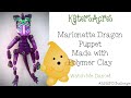 Polymer Clay Marionette Puppet Dragon By KatersAcres 2015 Polymer Clay Challenge Finale