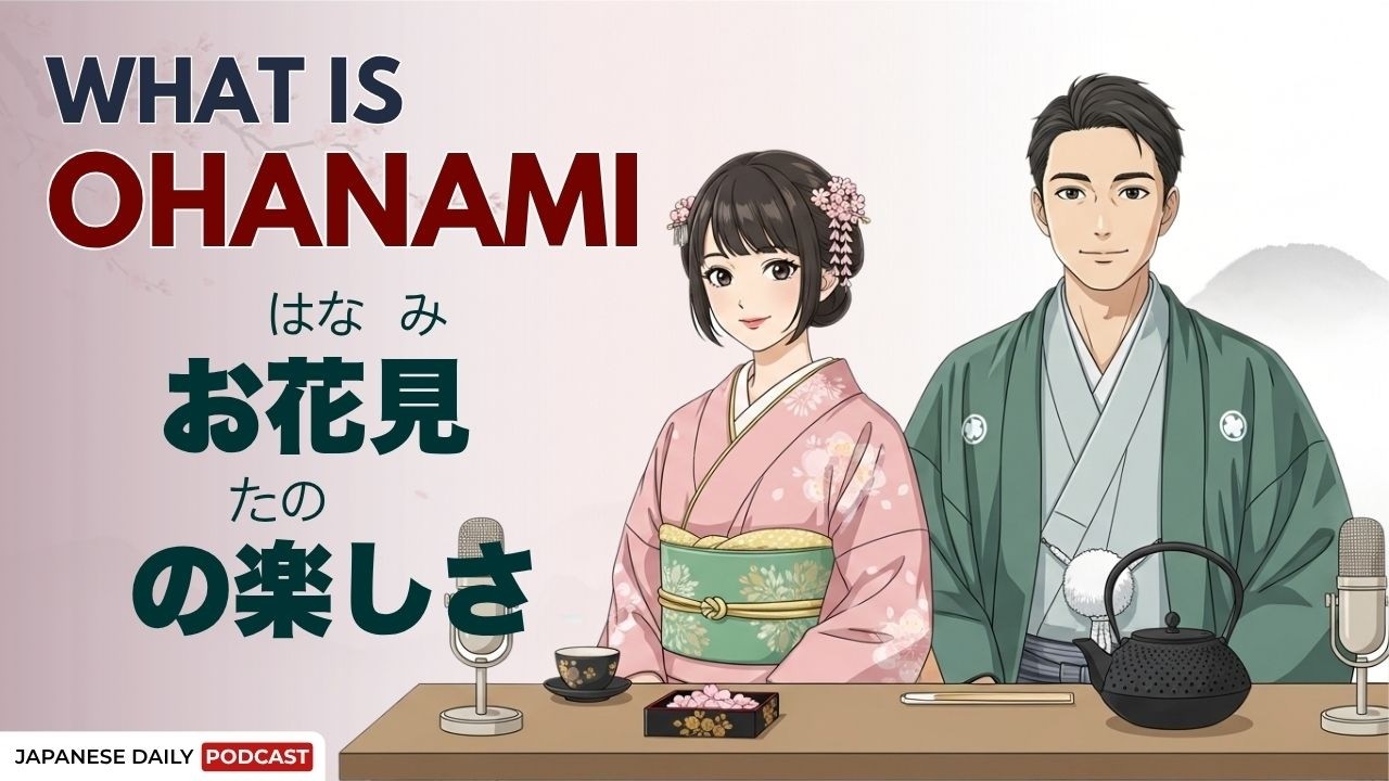 The Joy of Ohanami (お花見の楽しさ) | Japanese Daily Podcast