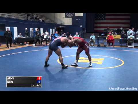 86 kg - Victor Terrell (Amry) vs. James Souza (Navy)
