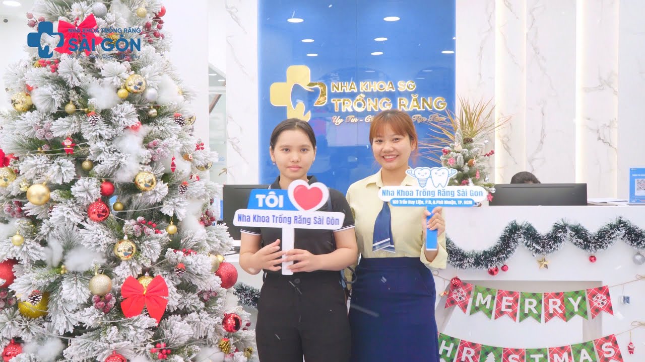 Rộn ràng không khí Giáng sinh tại Nha Khoa Trồng Răng Sài Gòn