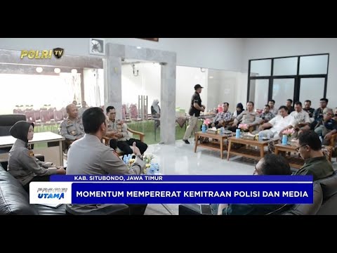 HALALBIHALAL BERSAMA MEDIA, POLRES SITUBONDO TEGASKAN KOMITMEN JAGA SINERGITAS UNTUK KAMTIBMAS