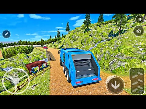 Offroad Garbage Truck Driving & Parking - New Android Gameplay