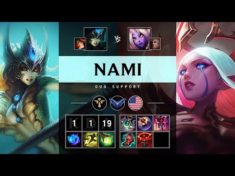 Nami Support vs Soraka - NA Diamond Patch 25.13