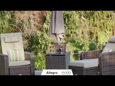 Moda's Allegro Reclining Sofa Chair, Daybed or Sunlounger