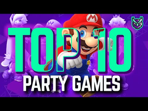 OUR TOP 10 Multiplayer PARTY GAMES on Nintendo Switch! 4 players or more!