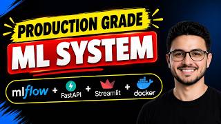 Production Grade ML System with Docker , Fastapi , Streamlit, MLFlow | MLOps Bootcamp #10