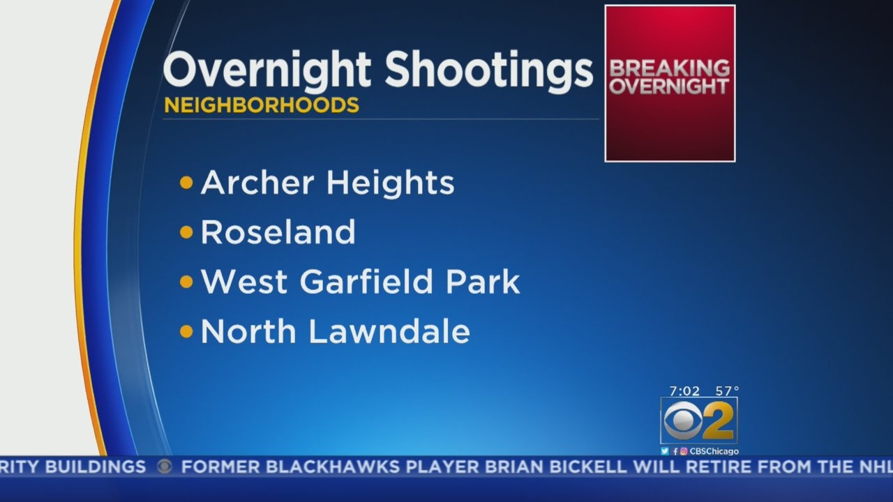 2 Dead, 15 Wounded In Chicago Weekend Shootings