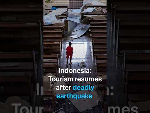 Indonesia: Tourism resumes after deadly earthquake | DW News