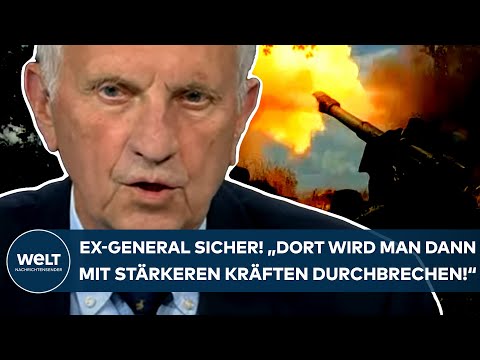 PUTINS KRIEG: Ex-General sicher! "Dort wird man dann mit stärkeren Kräften durchbrechen!"
