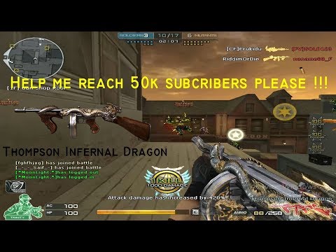 Crossfire West (Đột Kích Bắc Mỹ) 2.0: Thompson Infernal Dragon| Zombie Nano