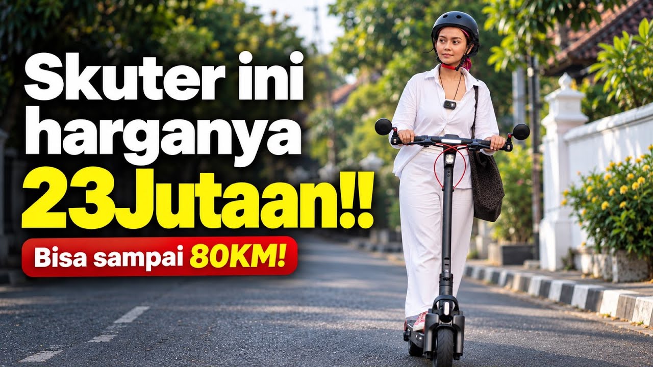 Honda Beat & Scoopy-mu ga bisa begini… Review Ninebot Max G3 !!