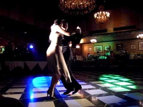  Natalia Hills  and  Gabriel Missé  are  dancing  to  the  tango  "  Mala Junta  "