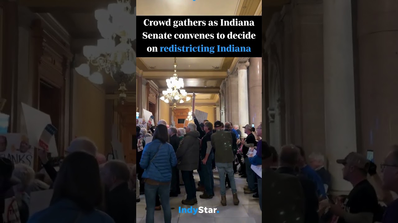 Live updates: Indiana Senate prepares for a final vote on redistricting