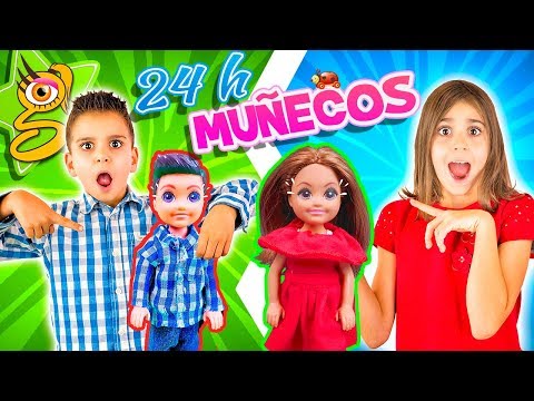 24 HORAS SIENDO MUÑECOS – Lara y Niko visitan Anima Toys