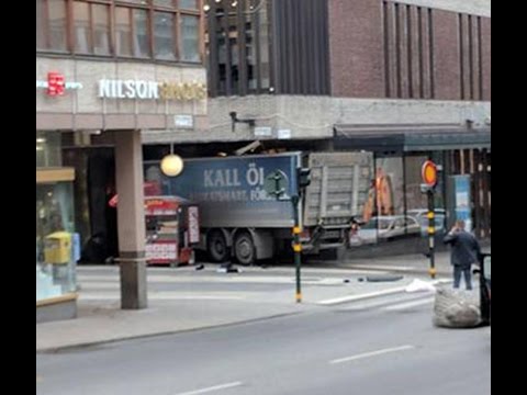 Stockholm truck terror attack