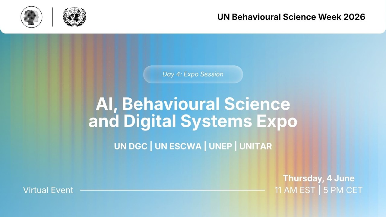 AI, Behavioural Science and Digital Systems Expo