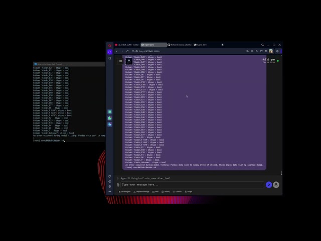 Agent Zero - Research & Analysis