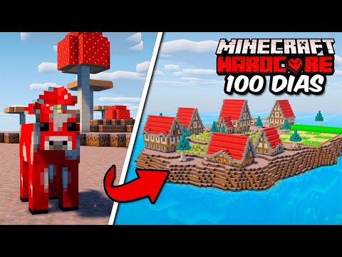 I SPENT 100 DAYS ON MUSHROOM ISLAND IN MINECRAFT HARDCORE (THE MOVIE)