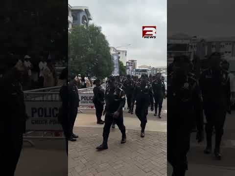 Helicopter Crash Memorial: IGP, Dignitaries Arrive At UPSA