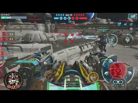 War Robots ADARTIS SOLO [ 17.4 million damage 20 Kills 14 Beacons!
