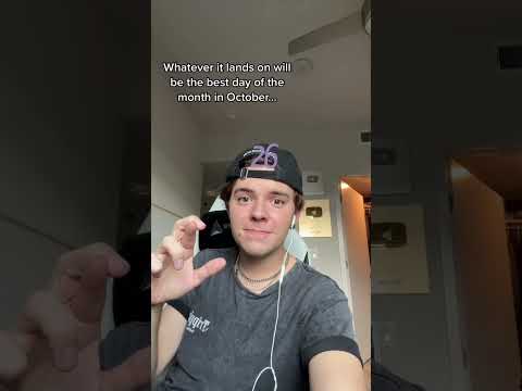 What will be your best day of this month?