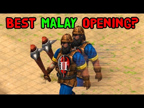 Explaining Fast Feudal into 2 Militias Build Order with Malay