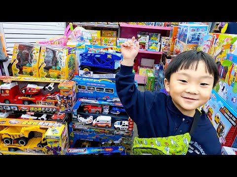 Family Trip in Korea with Kids Shopping Day! Children's Playground / Ep 4