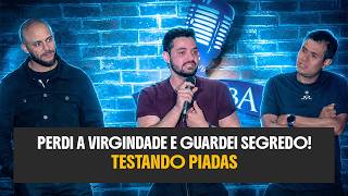 COMEDIANTES TESTANDO PIADAS SOBRE O MESMO TEMA - ENTRELINHAS - STAND UP COMEDY PRA VER NA TV