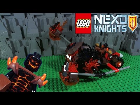 Vidéo LEGO Nexo Knights 70313 : L'écrase-lave de Moltor