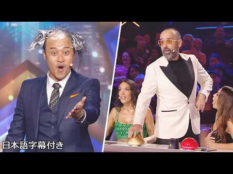 【和訳】福岡のｶﾐ芸人「ノボせもんなべ」にゴールデンブザーが！？ | Got Talent España 2026