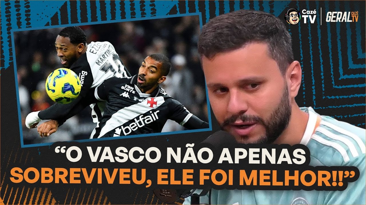 VASCO FAZ GRANDE JOGO, DORIVAL ERRA E CORINTHIANS FICA SÓ COM O EMPATE EM ITAQUERA | GERAL CAZÉTV